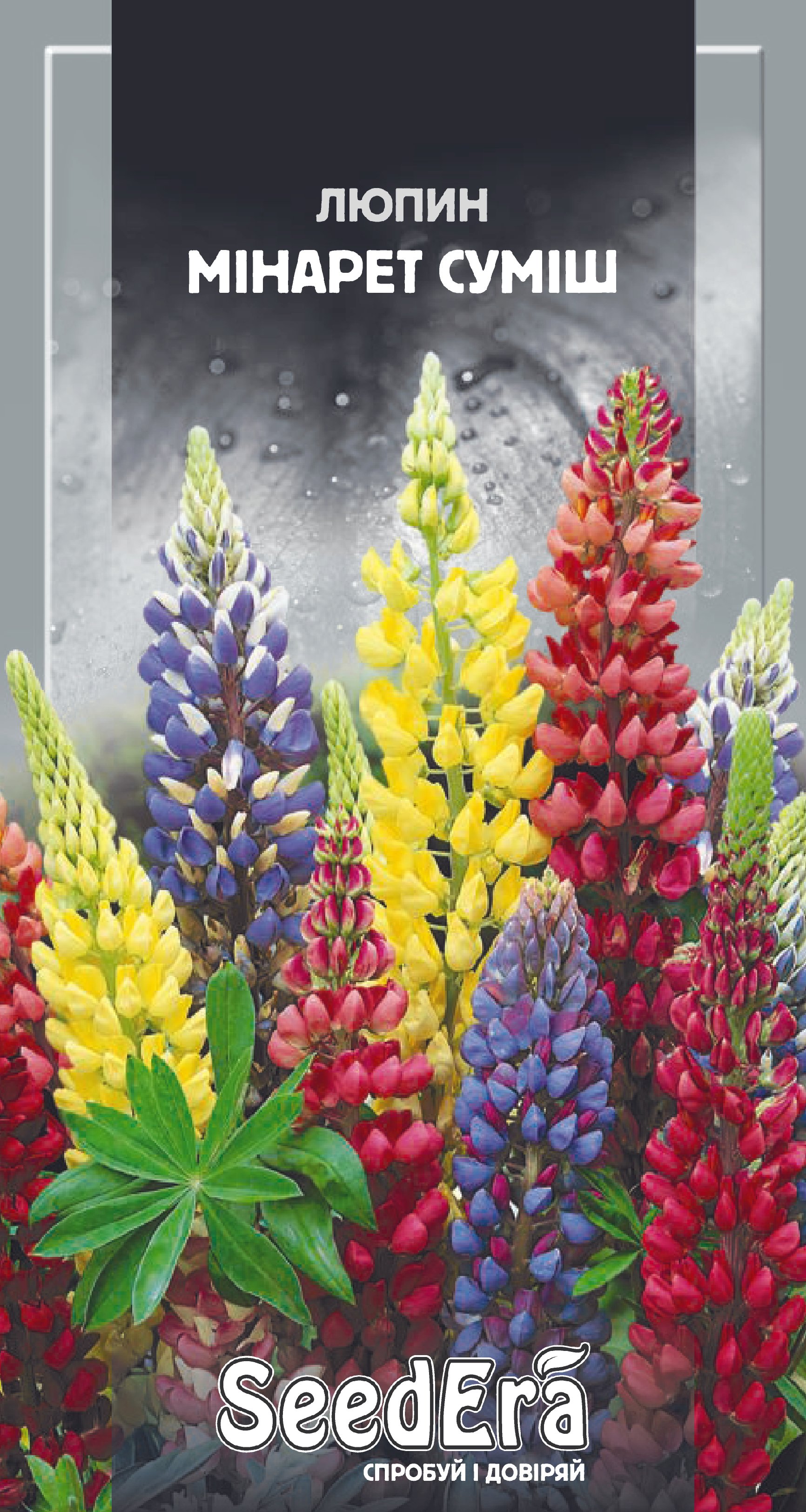 Насіння Квіти Люпин мінарет суміш багаторічний, 0,5 г