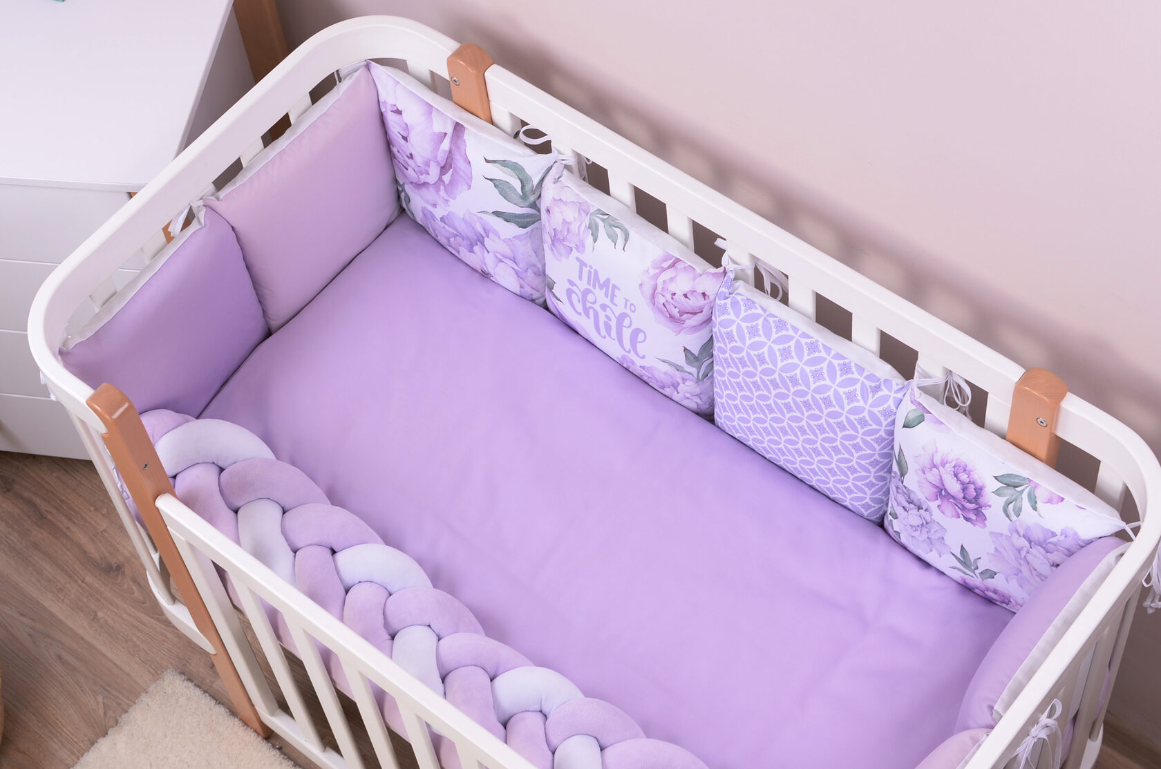 Постільний комплект Baby Veres "Lilac Peonies" (6од)