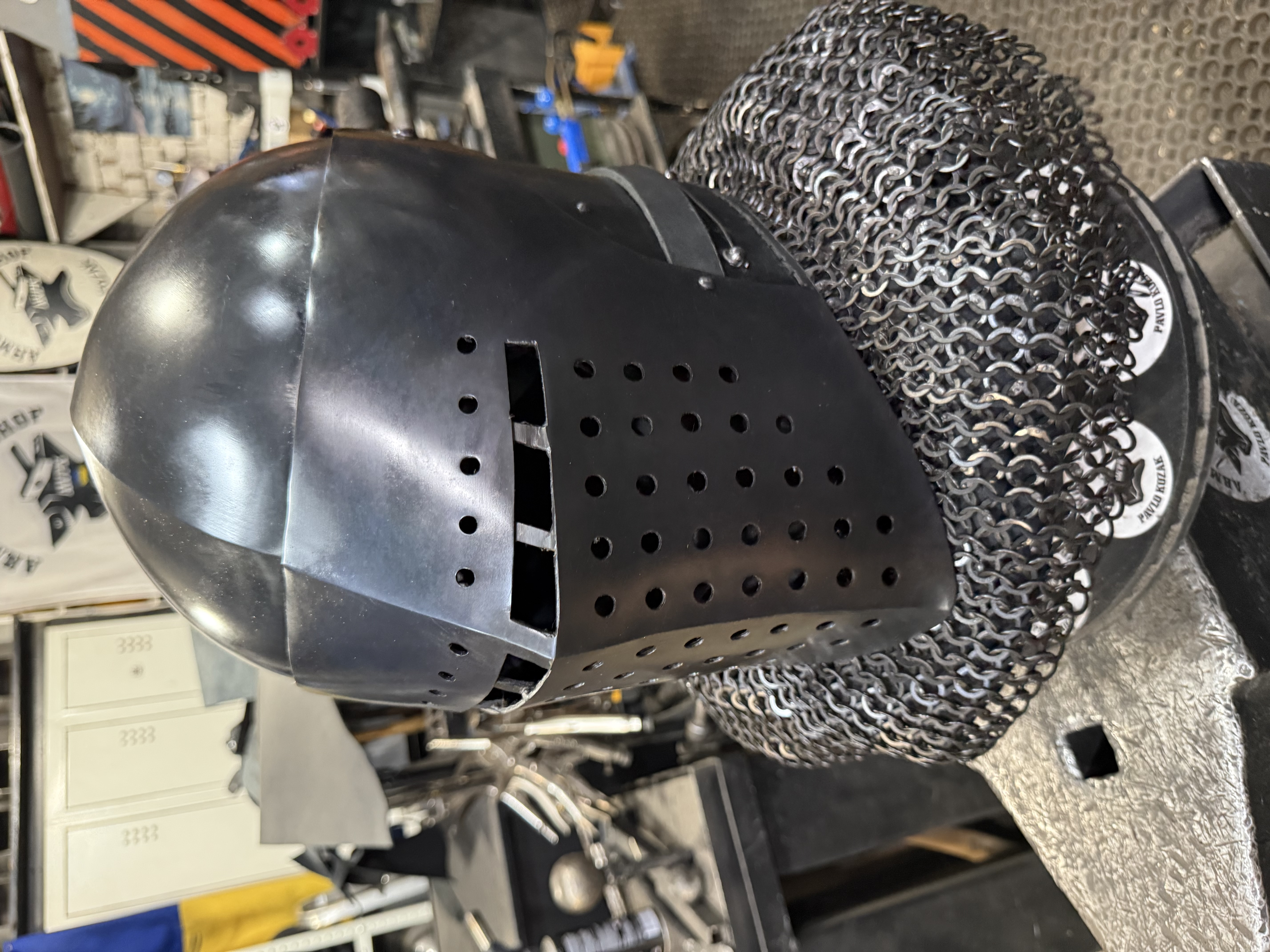 Armor helmet “super black”