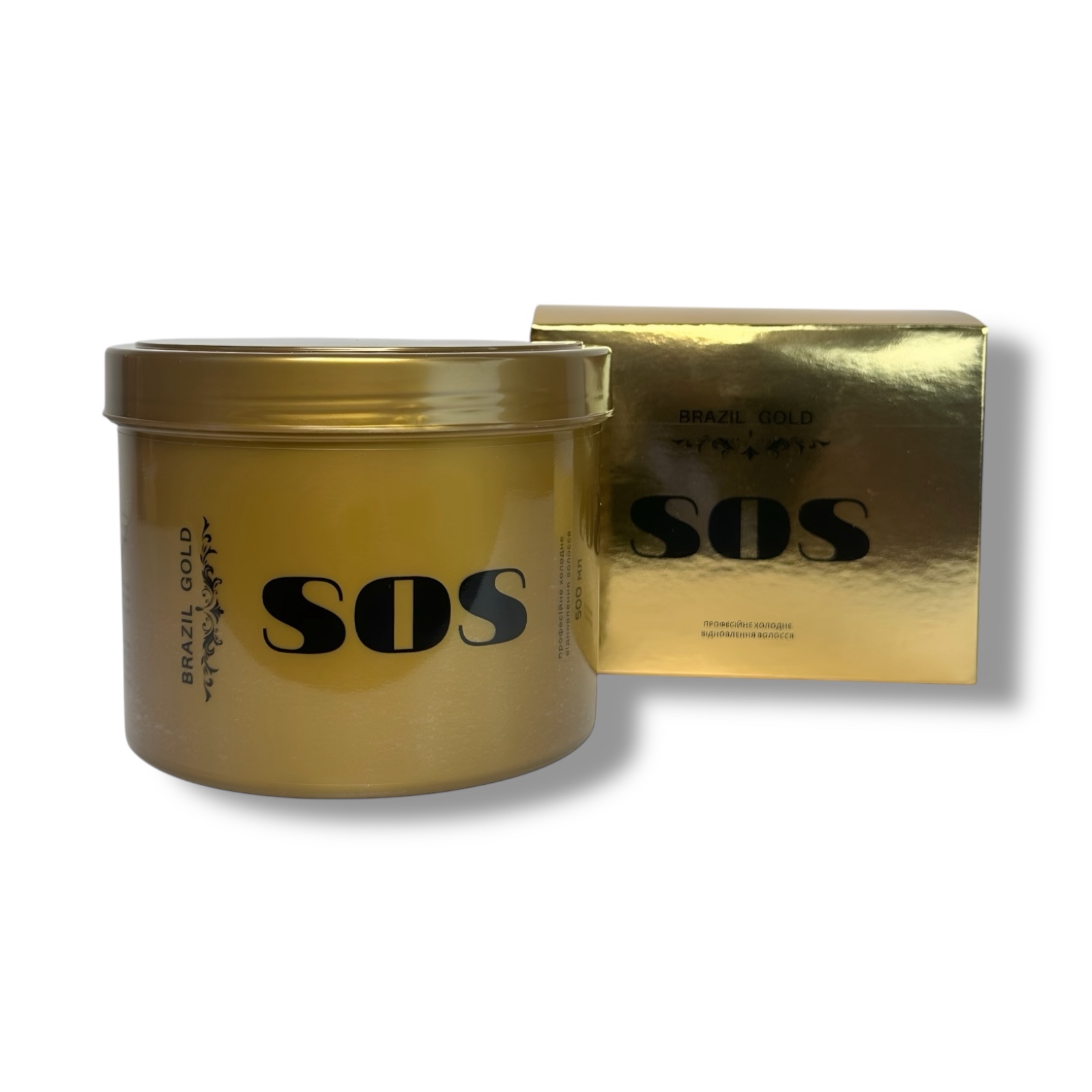 BRAZIL GOLD SOS холодний реконструктор для відновлення пошкодженого волосся