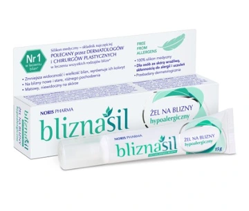 Bliznasil  силіконовий гель від шрамів та рубців 15г.