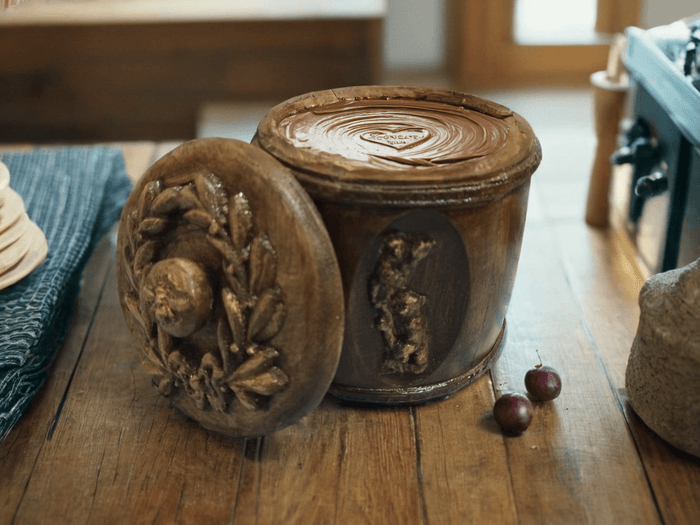 Шоколадний мед в дерев’яній бочечці 2500 грам (1.5л)
