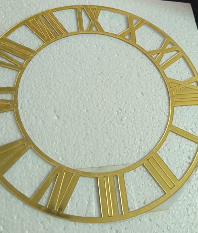 Acrylic Clock Dial 12''