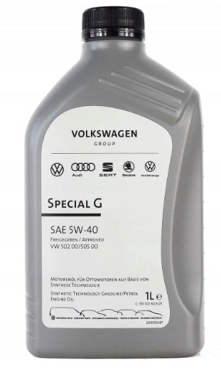 Моторна олива 5W40 VW Special G SAE, 1л.
