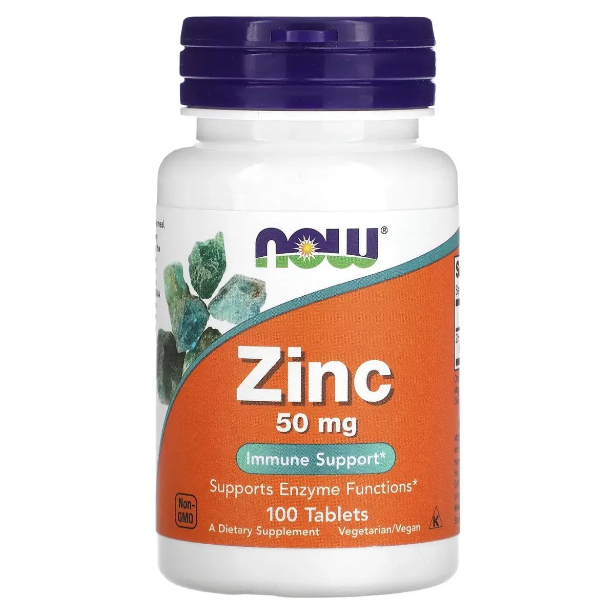 Now Foods Zinc 50 мг – 100 таблеток