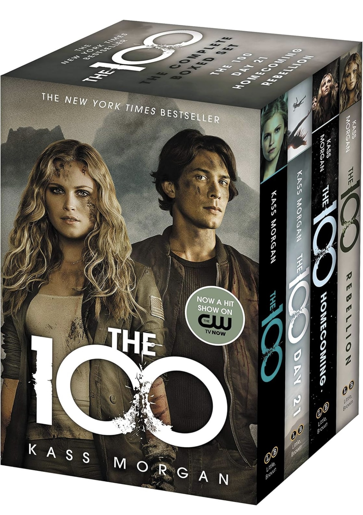 Kass Morgan 100 Series 4 Books Collection Set (The 100, Day 21, Homecoming, Rebellion)