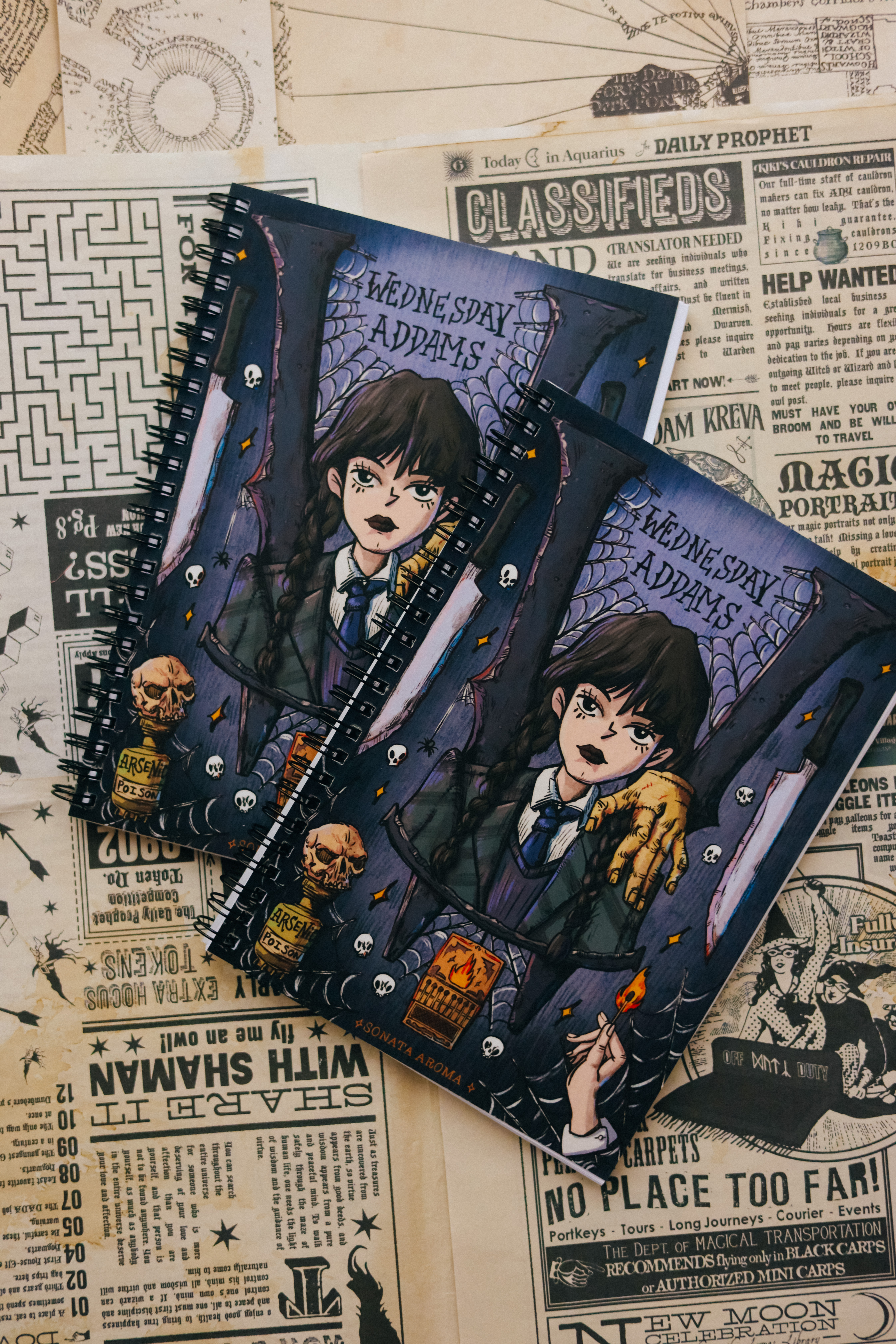 Блокнот "Wednesday"