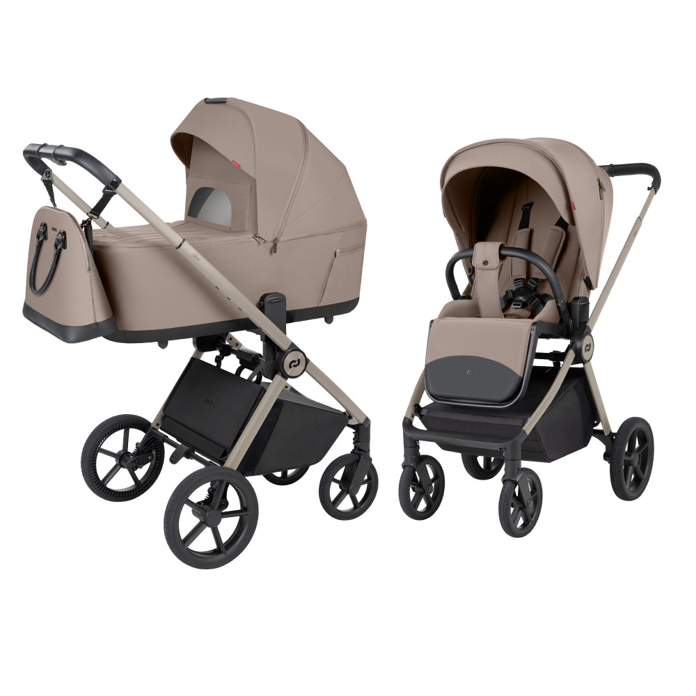 Коляска CARRELLO Ultra CRL-6556 2в1 Vintage Beige
