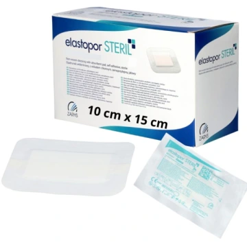 10×15см.Elastopor steril стерильна адгезивна пов'язка для закриття ран та порізів 1шт.