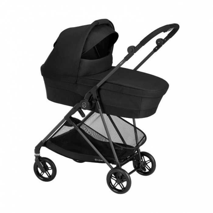 Коляска Cybex Melio 2 в 1 Carbon Deep Black