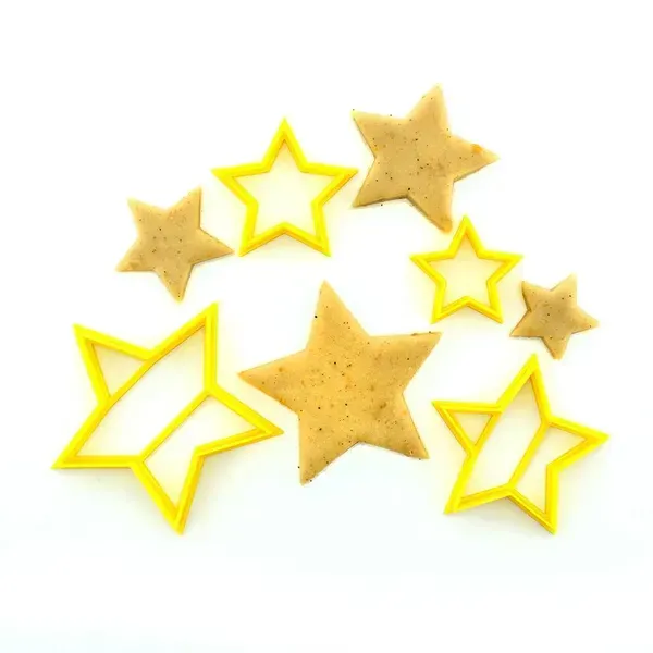 Форма Зірочки (7см, 5,3см, 4см, 3см)