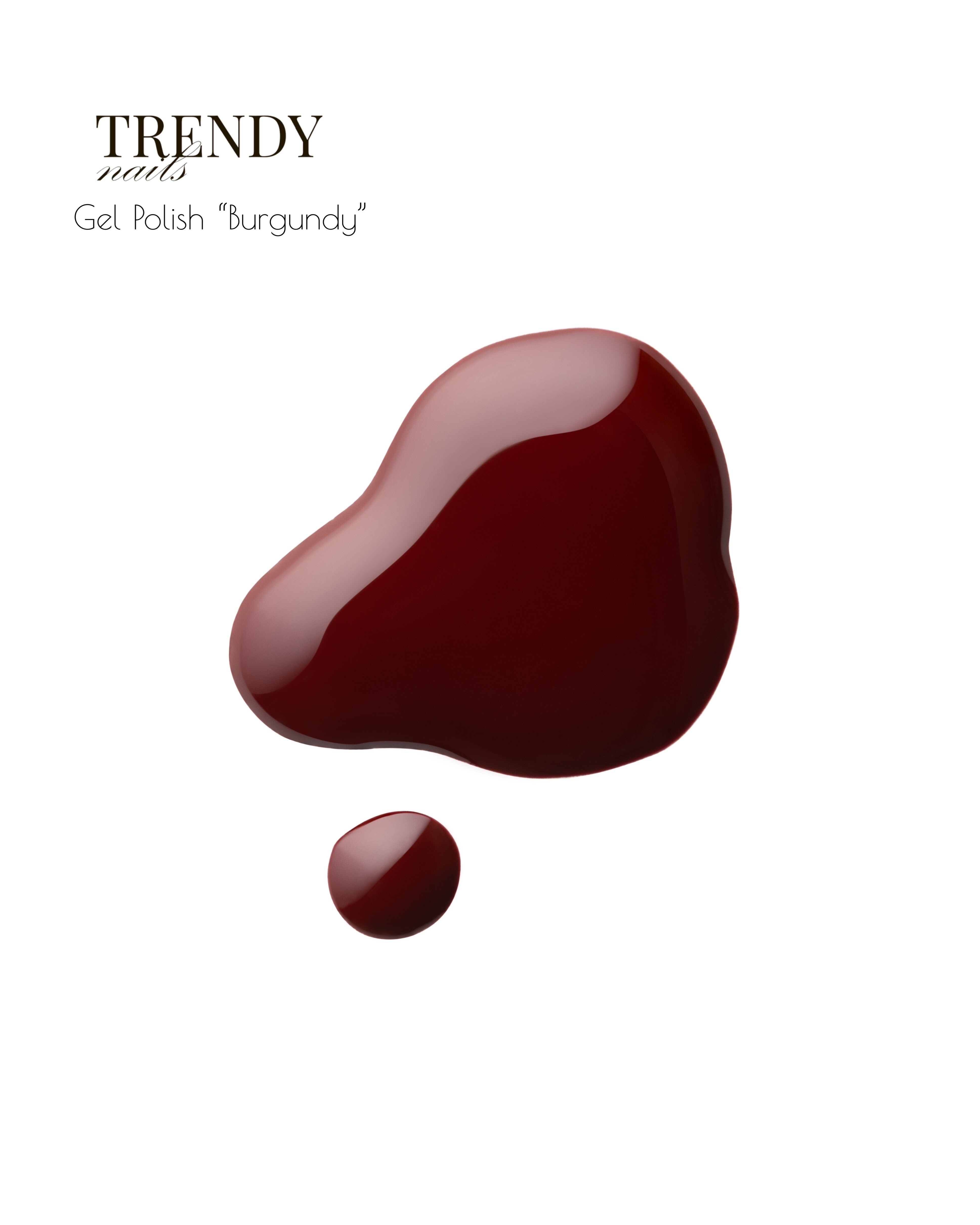 Gel Polish "Burgundy" HEMA/TPO free, 8 мл