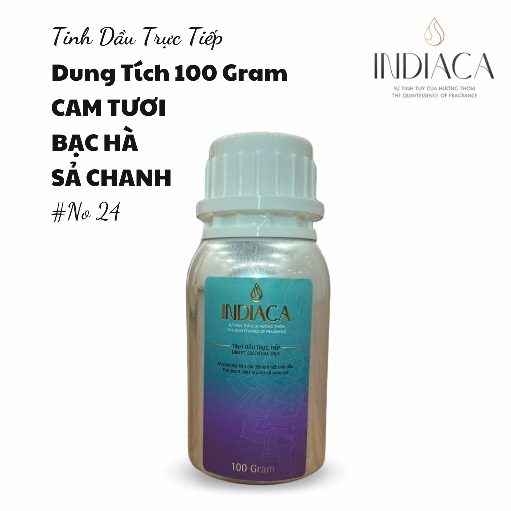 T.Dầu No 24 Xông Trực Tiếp🌿100 Gram _ Sự Hòa Quyện Hoàn Hảo Giữa Thanh Mát & Thư Giãn!