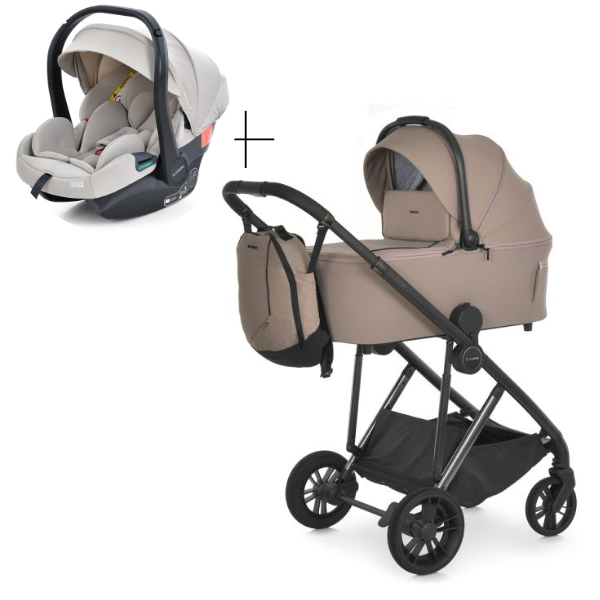 Коляска універсальна 3в1 El Camino COIL ME 1190 Affogato Beige