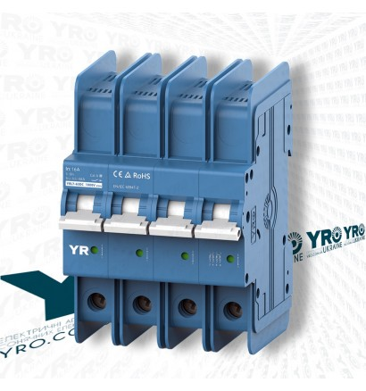 Автоматичний вимикач YRL7-63DC 4P (A-Class)