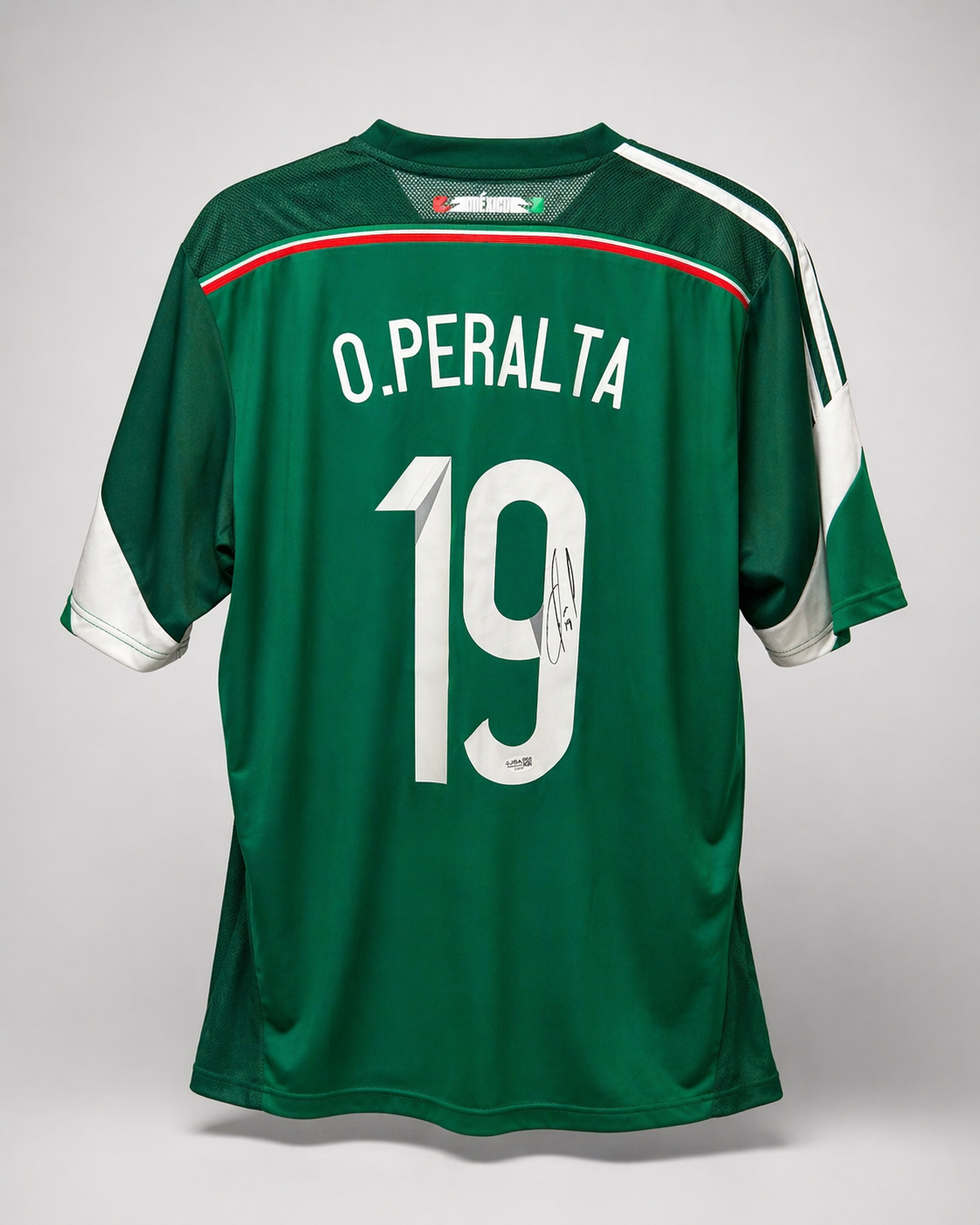 JERSEY ORIBE PERALTA CERTIFICADO JSA