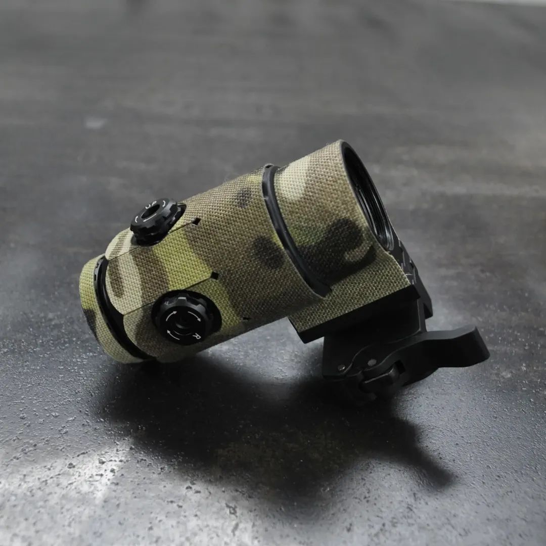 Маскувальні текстильні наліпки для збільшувача "EOTECH Magnifier G45.STS" від українського бренду "SVETOGOR DEFENCE".