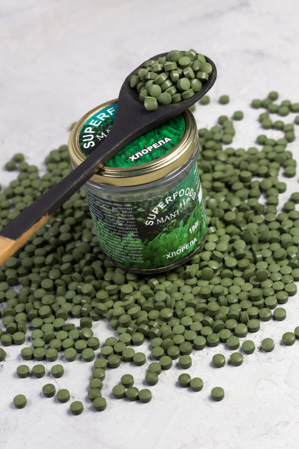 Хлорела (таблетки) - Manteca, 130 г