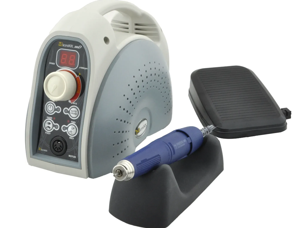 Фрезер для педикюру потужний 45 000 об/хв Micro-NX 300D_Renhe