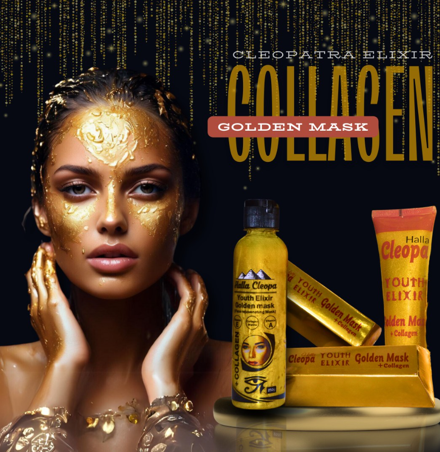 Halla Cleopa GOLDEN MASK Золота маска з колагеном 250 гр