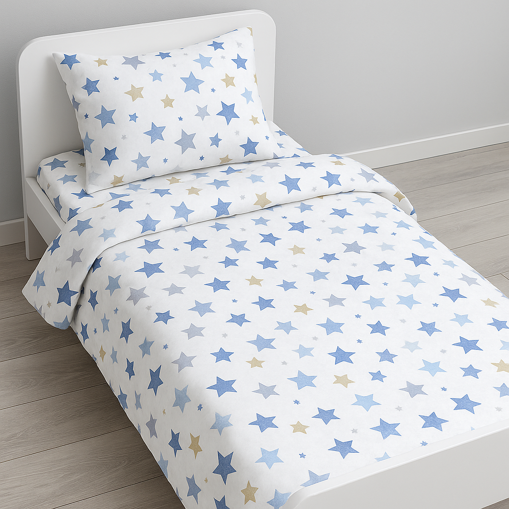 Дитяча постільна білизна ранфорс прінт  