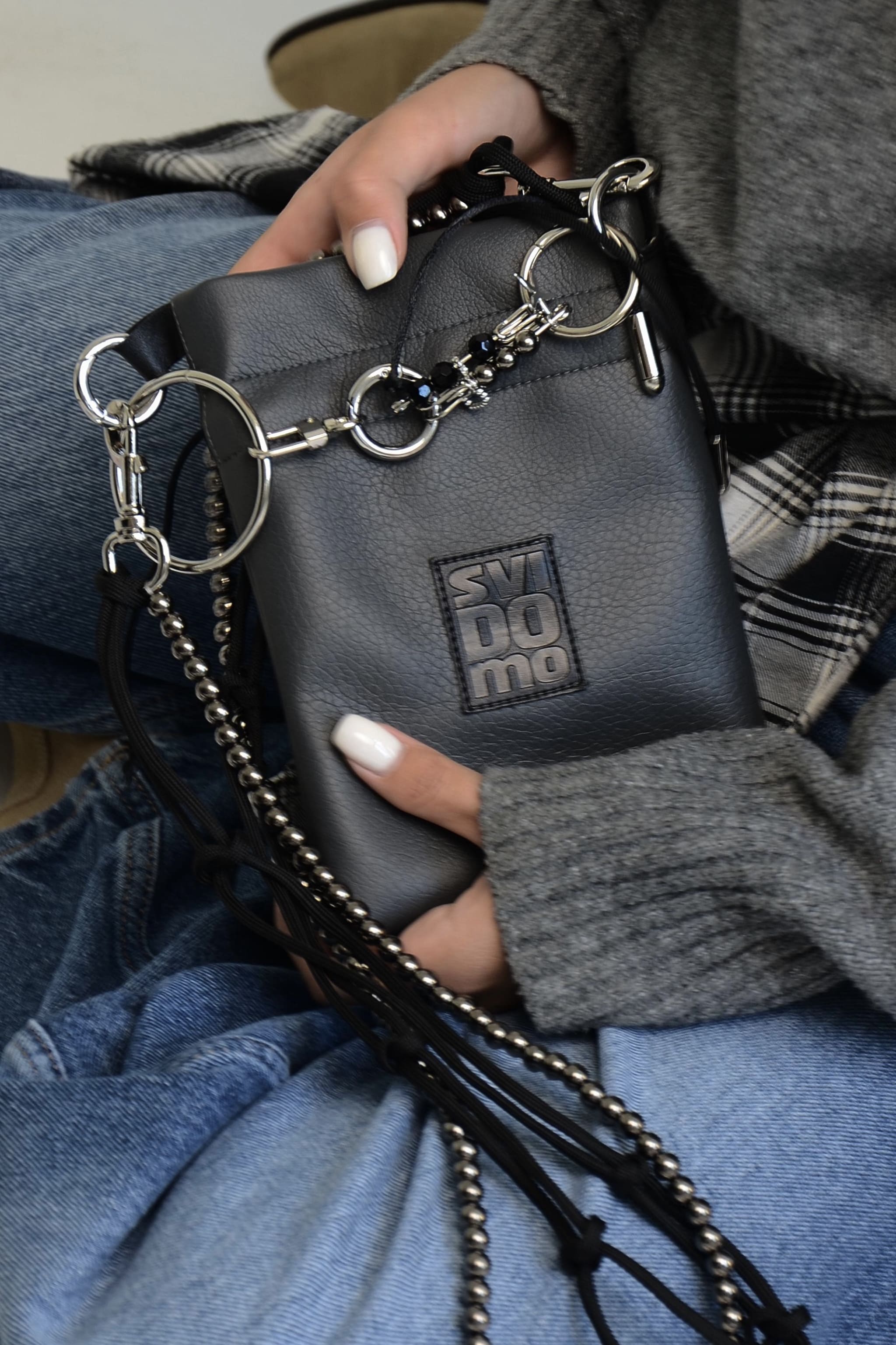 PHONE-bag dark grey