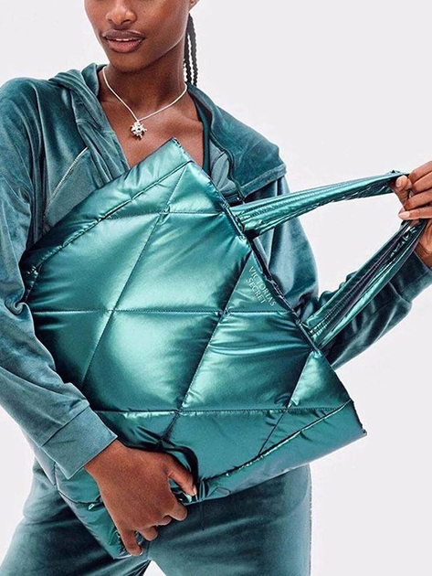 Сумка-шоппер VS Puffer Tote Bag Midnight Green