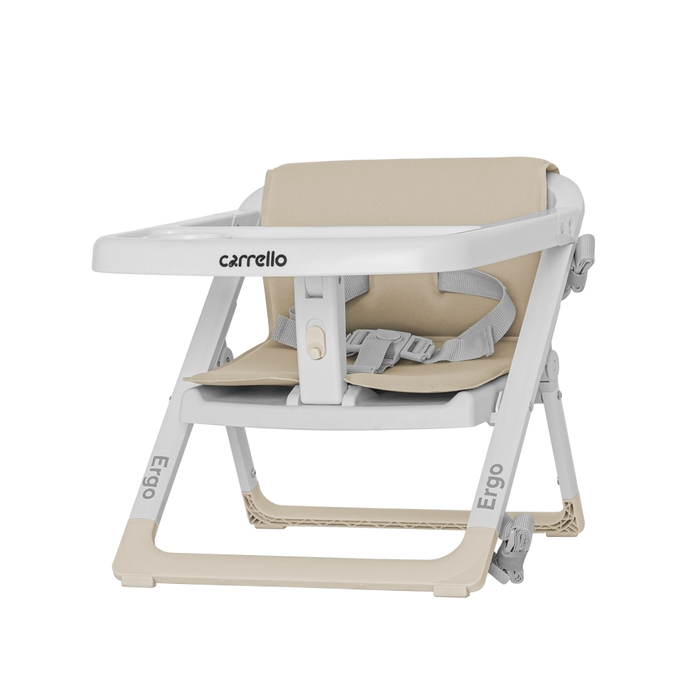 Стільчик - бустер для годування CARRELLO Ergo CRL-8403 Sand Beige