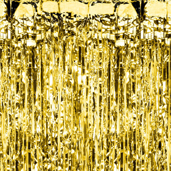 Двосторонній дощик золото 90x240см