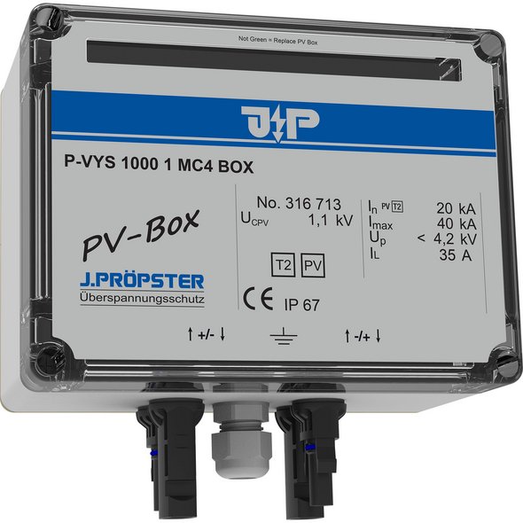 ПЗІП -VYS 1000 1 MC4 BOX тип 2, IP 67, PV
