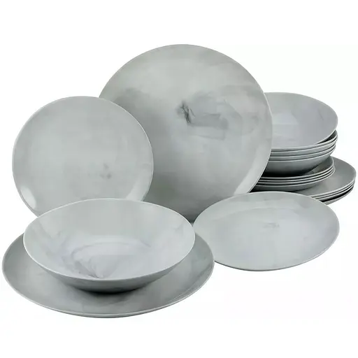 Сервіз LUMINARC DIWALI MARBLE GRANIT 19 пр.