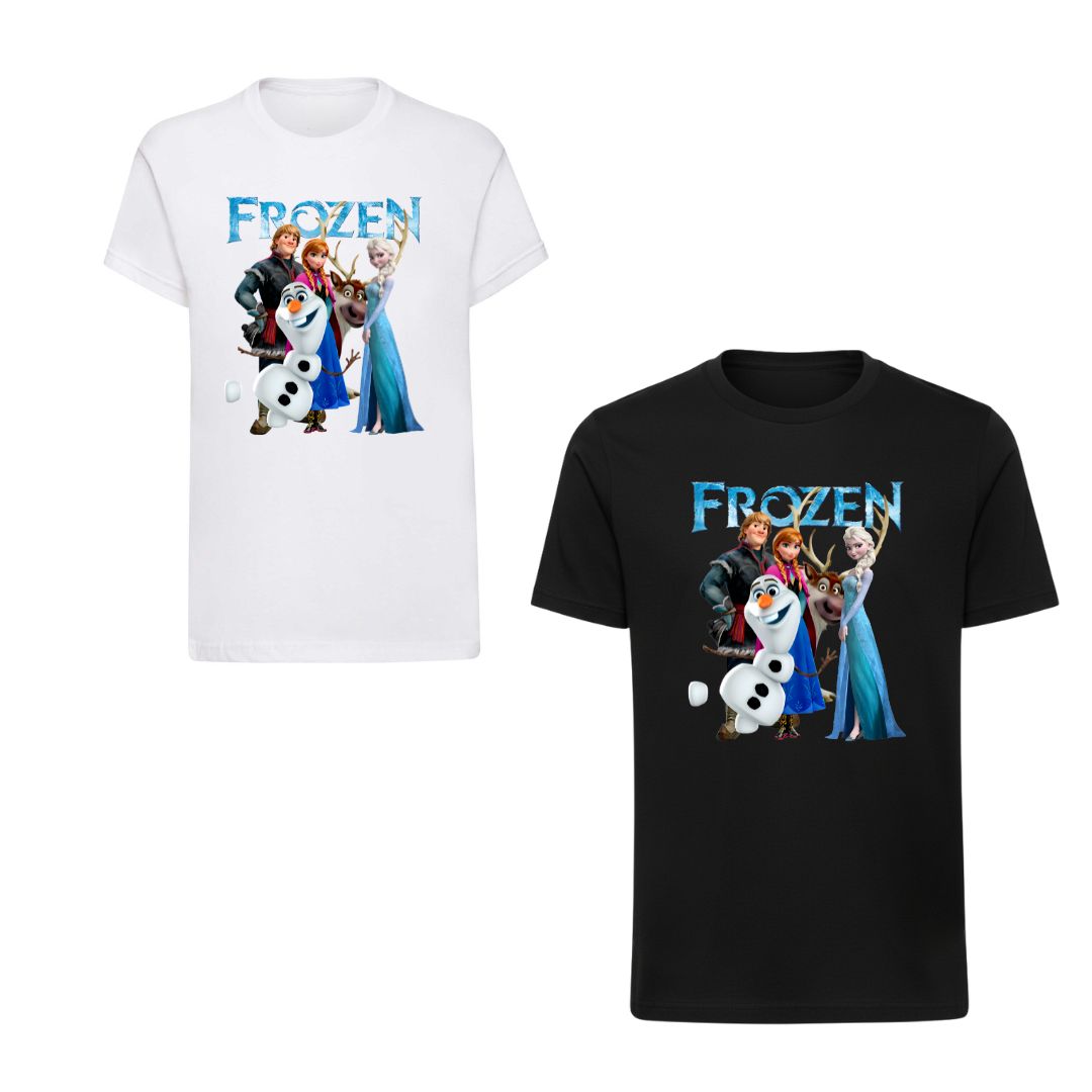 Дитяча футболка з принтом Frozen Крижане серце