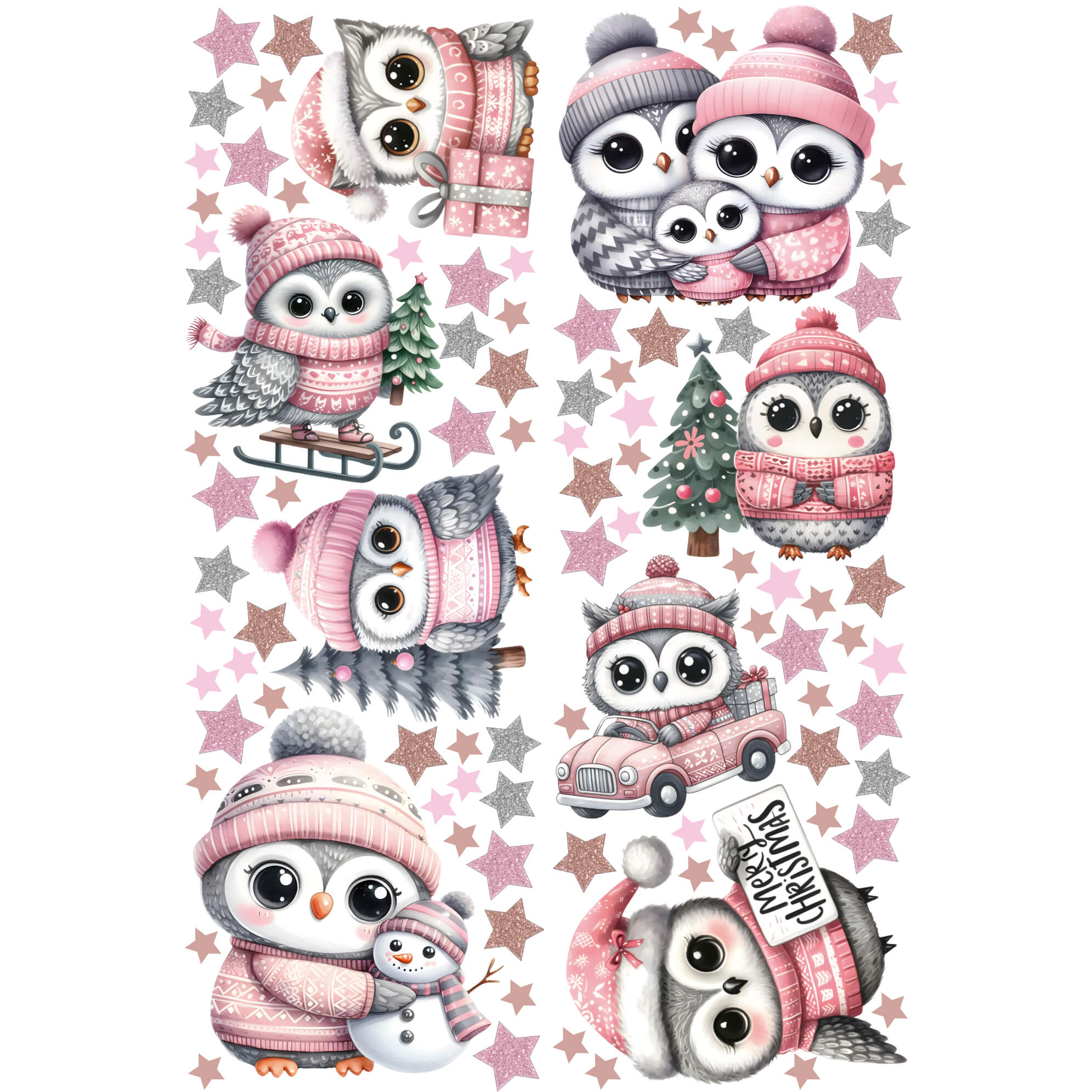 Наліпки "Новий рік 1.5"