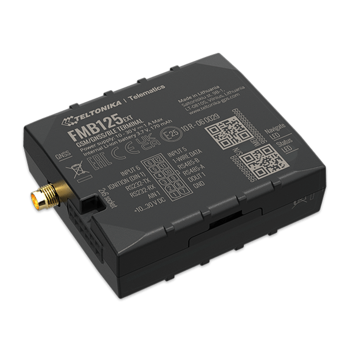 GPS трекер Teltonika FMB125 (внешняя GNSS антенна)