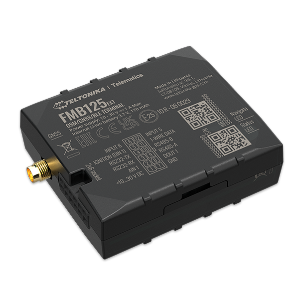 GPS трекер Teltonika FMB125 (внешняя GNSS антенна)