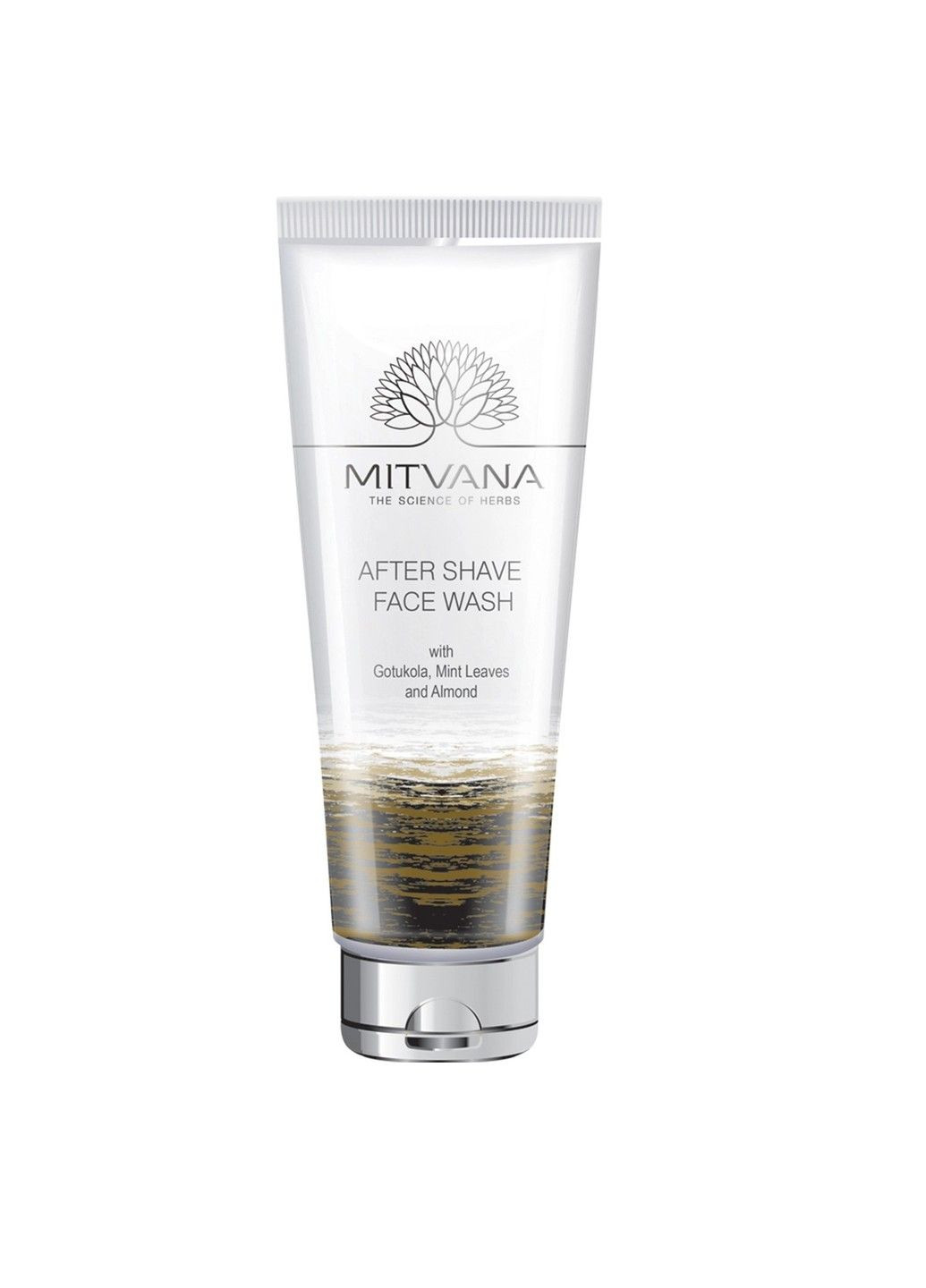 Лосьйон для обличчя після гоління з м'ятою та мигдалем Mitvana After Shave Face Wash