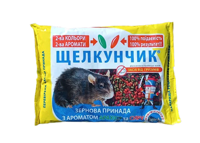 Щелкунчик зерно 500г від гризунів