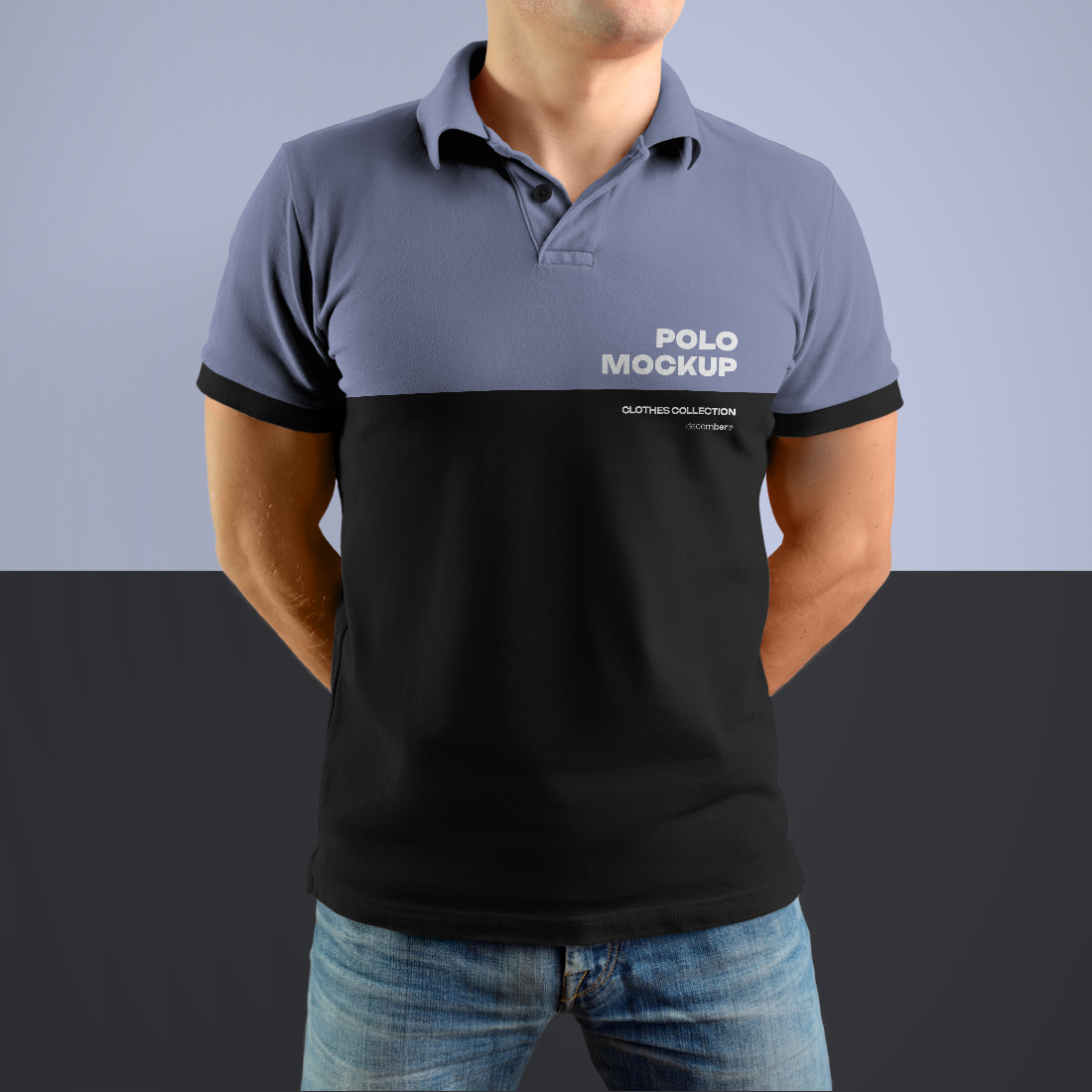 6 Mockups Polo Shirt