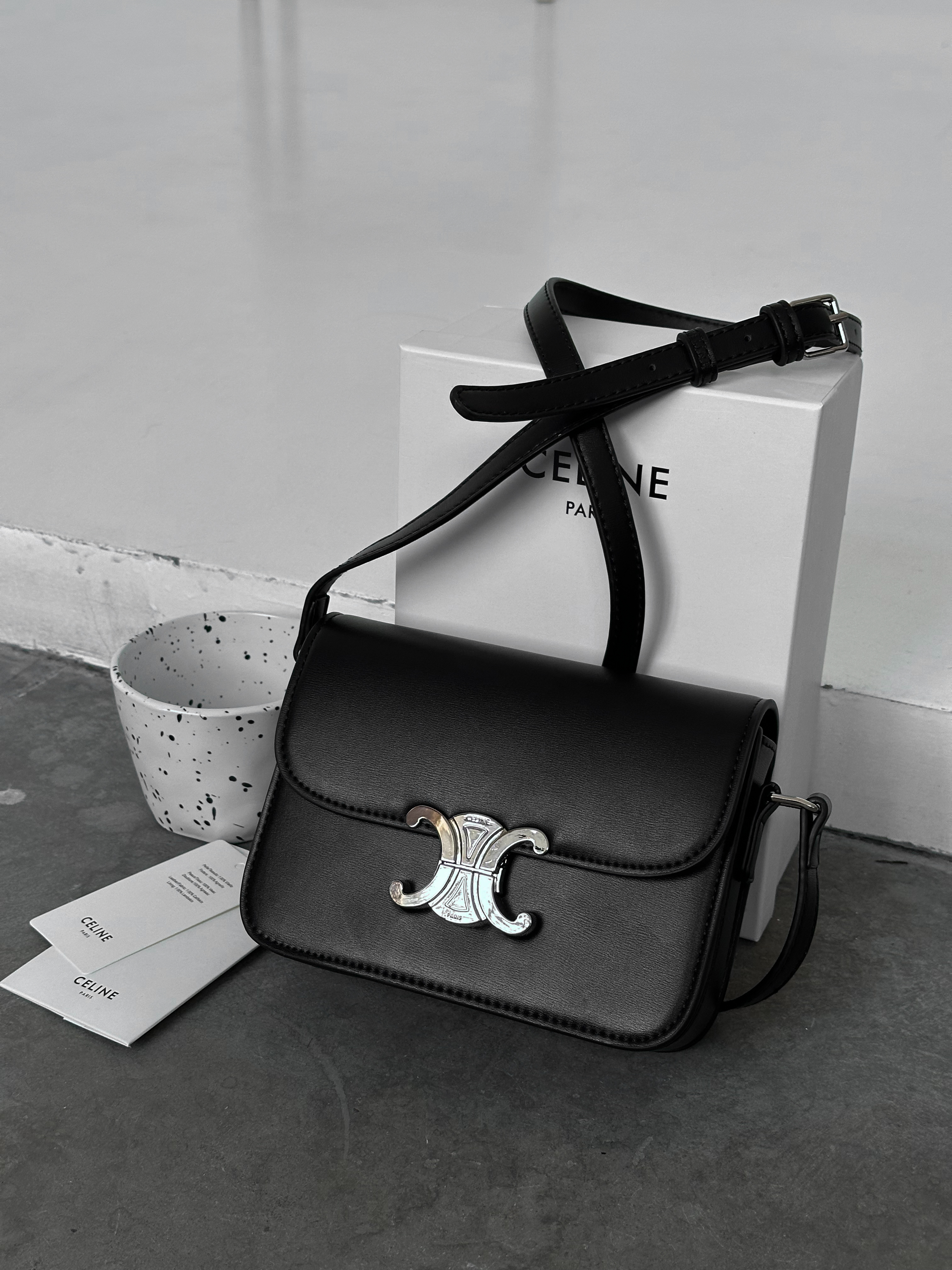 Celine Black/ Silver