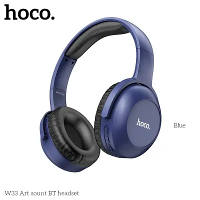 Навушники накладні HOCO W33 Art sount BT headset BT5.0 Blue