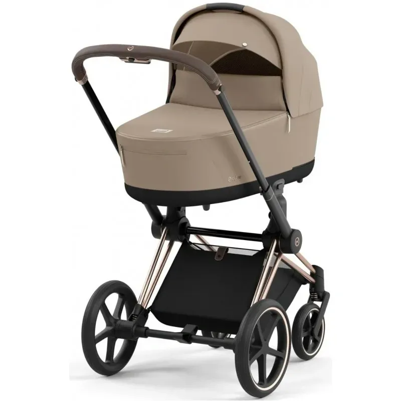 Коляска Cybex Priam 4.0 Cozy Beige/Rosegold Frame