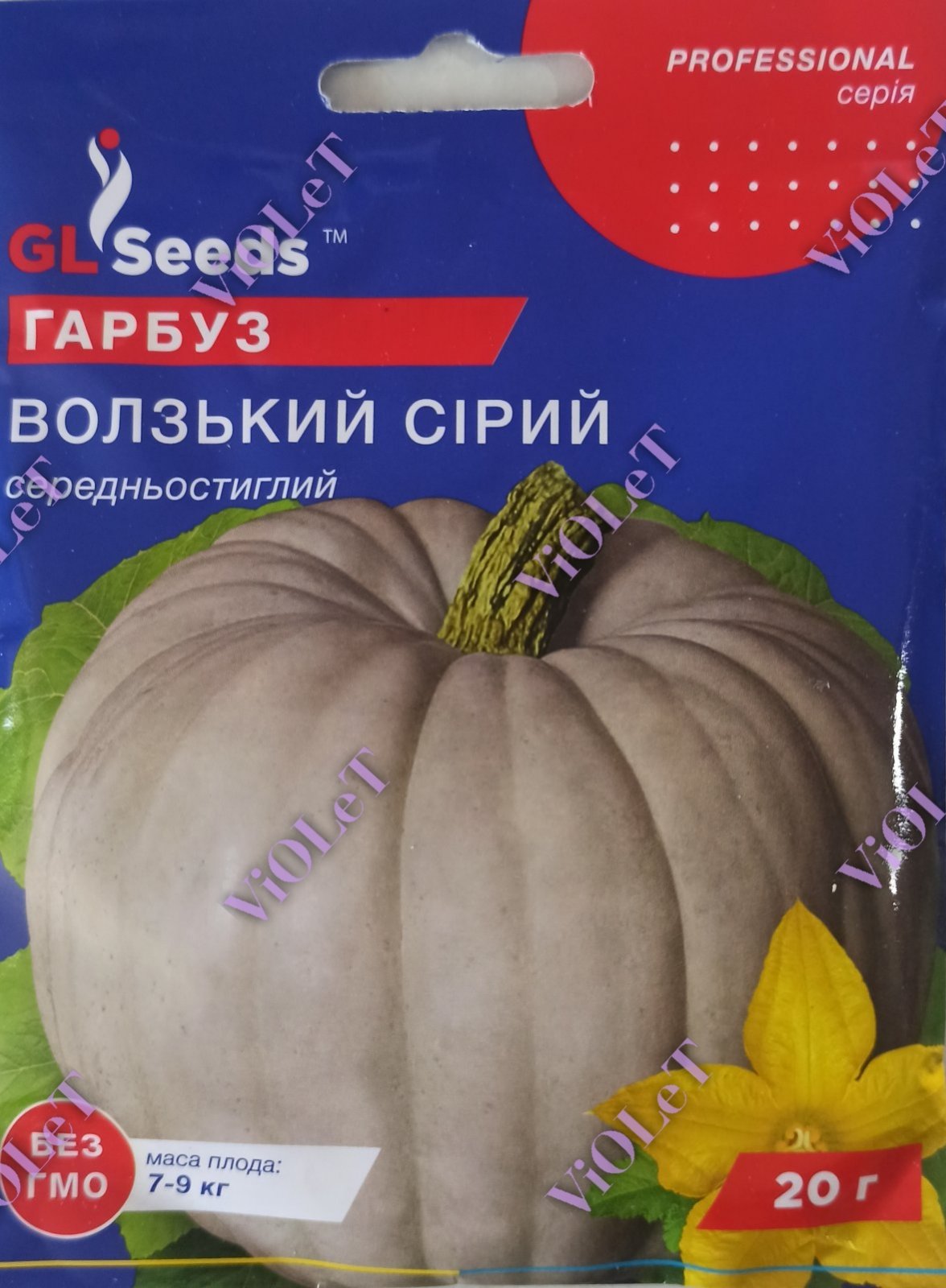 Гарбуз Волзький сірий, 20 г GL Seeds