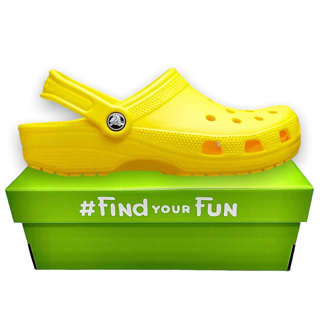 Crocs Classic Clog Lemon Сабо Крокси чоловічі / жіночі жовті