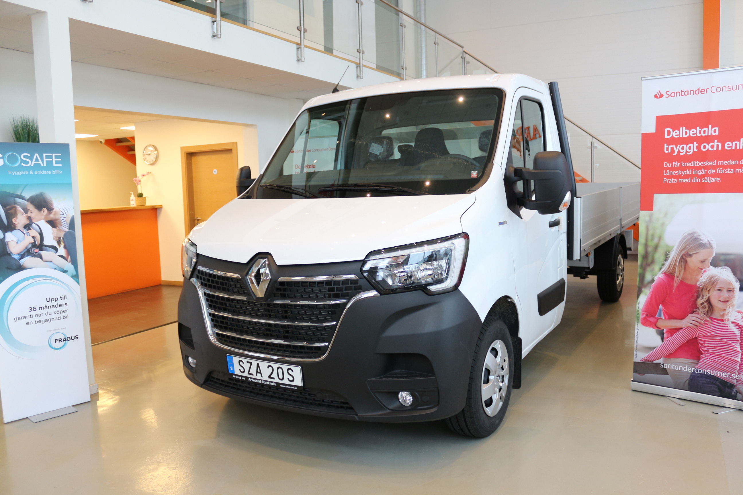 Renault Master Nordic Line 145 L3H Flak bil/Euro 6/Flakbil