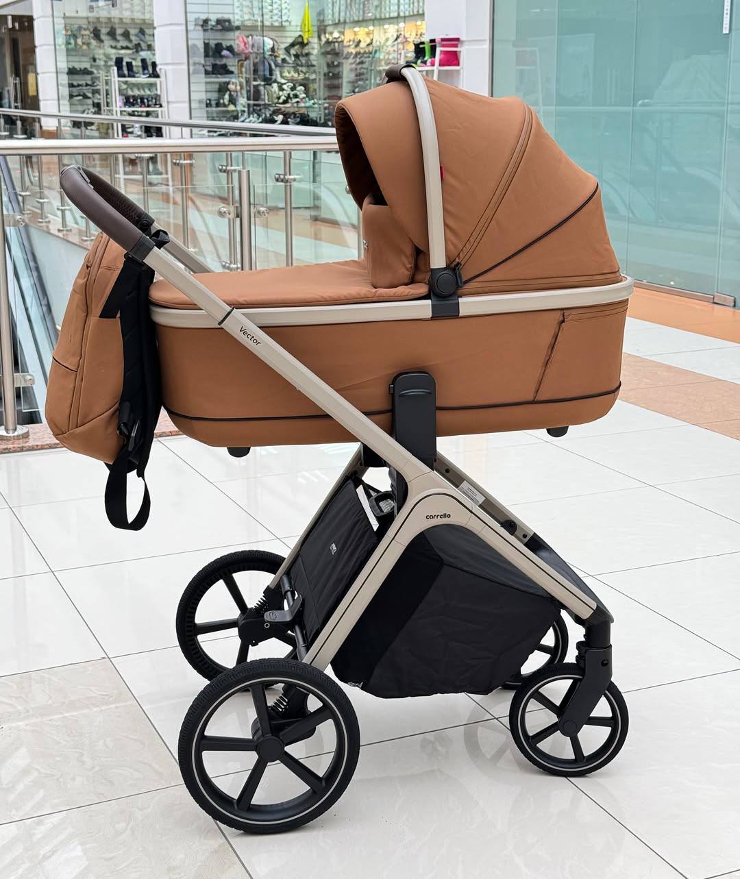 Коляска 2 в 1 Carrello Vector CRL-6550 Coral Orange
