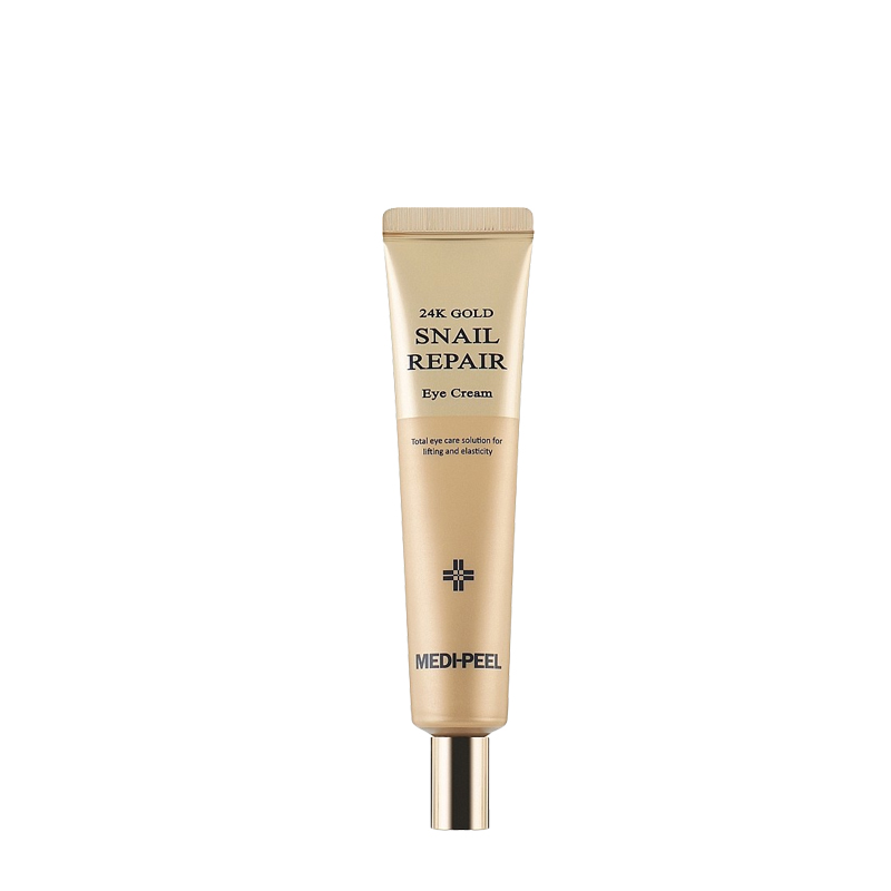 Крем для шкіри навколо очей з муцином равлика та золотом Medi-Peel 24K Gold Snail Repair Eye Cream 40 ml