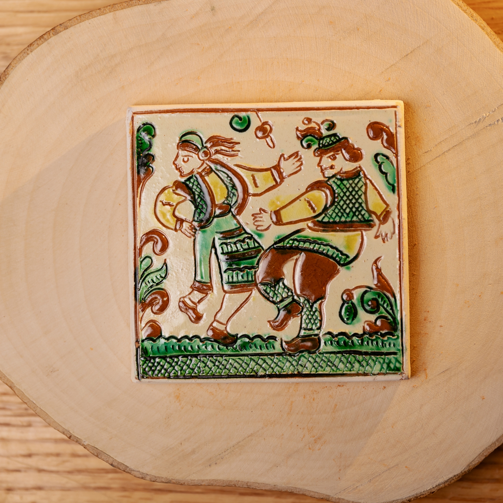 Плиточка декоративна, 10*10 см