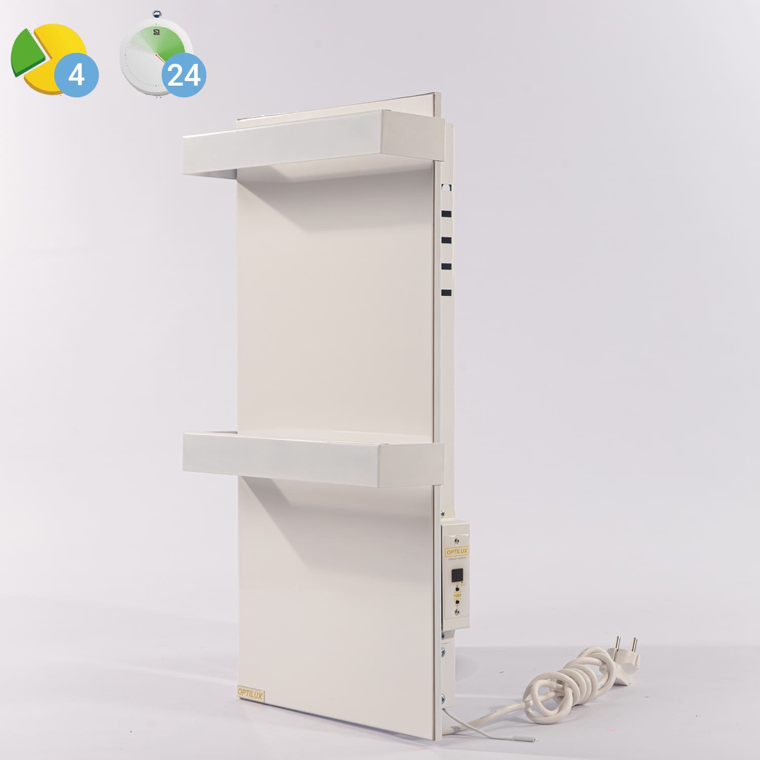 Рушникосушка керамічна Optilux РК330НВ (Білий)