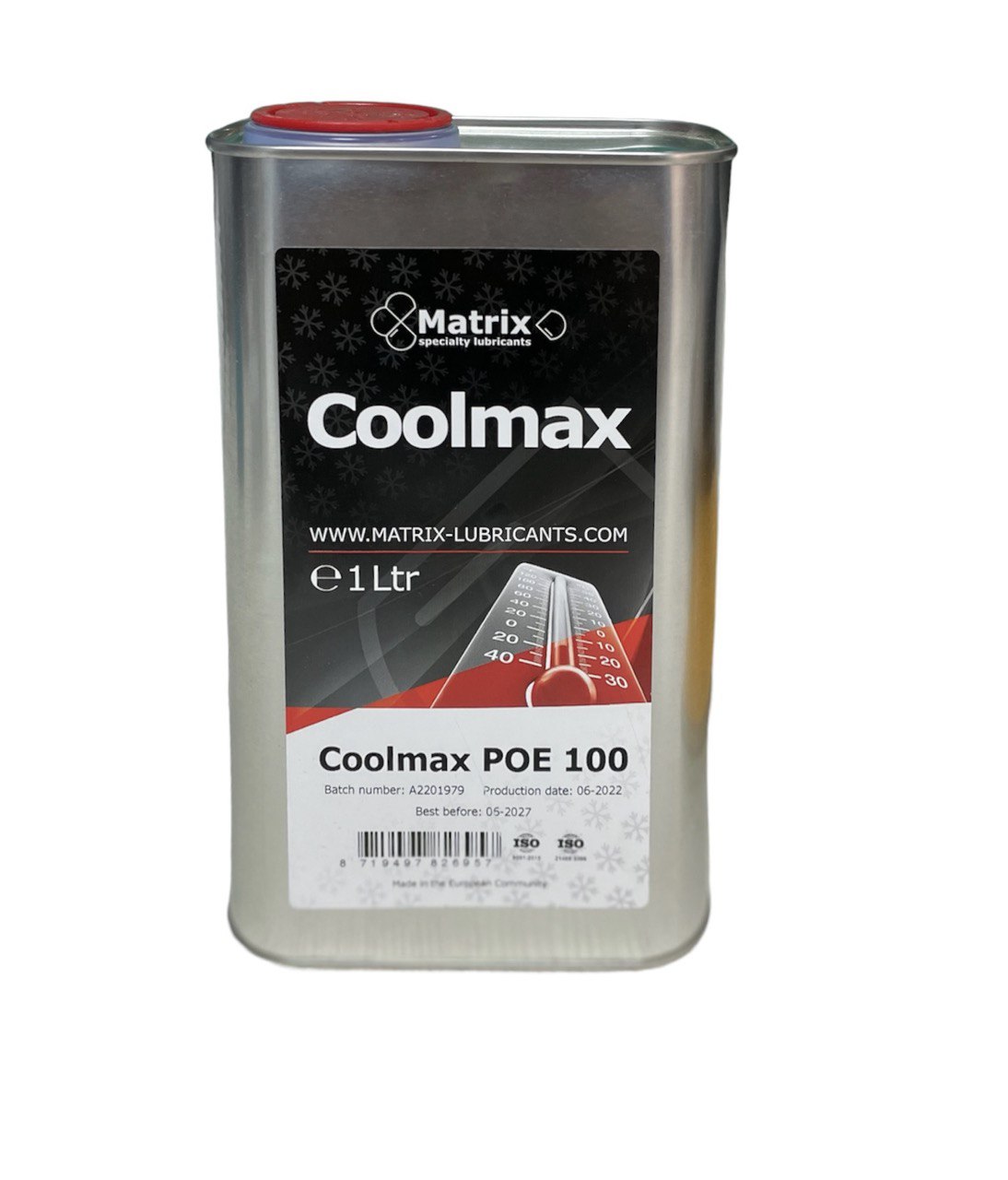 POE 100 1л Синтетичне масло холодильне Matrix Coolmax