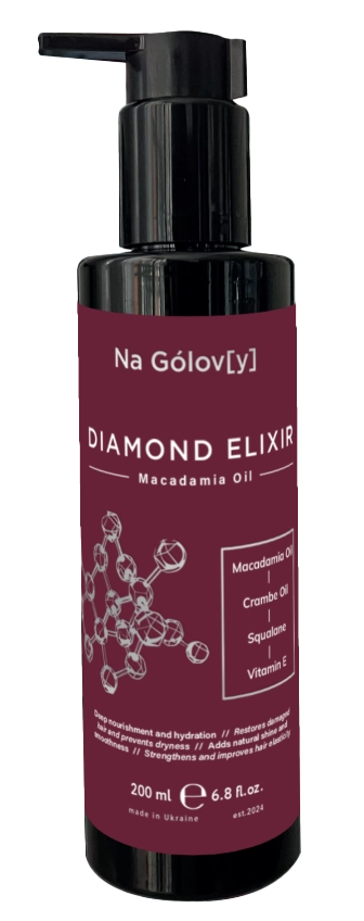 Флюїд для волосся з олією макадамії DIAMOND ELIXIR